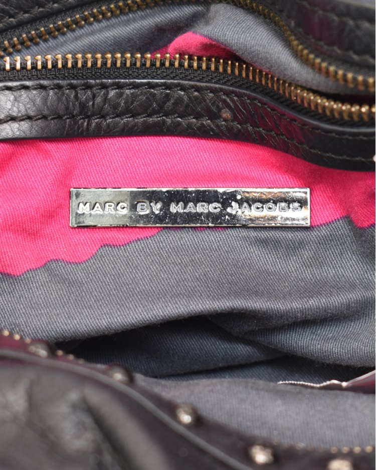 バッグ q MARC BY MARCJACOBS studs Bolsa Marc By Marc Jacobs de Couro Preto